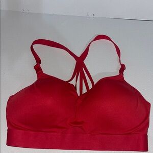 Victoria’s Secret Red Strappy Women's Bra 34DD